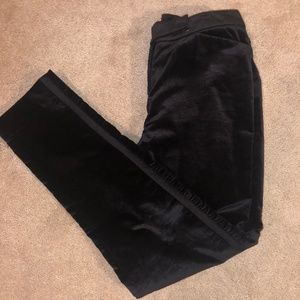White House Black Market Black Velvet Dress Pants